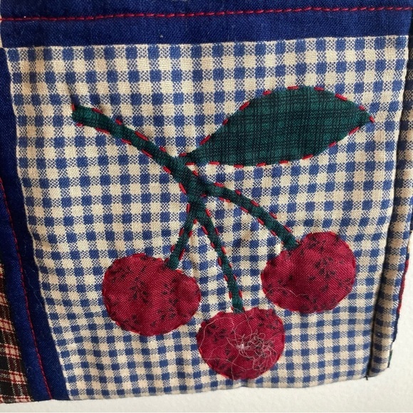 HANDMADE Quilted Country Themed Crossbody Grandma Prairie Core Bag Purse - Picture 11 of 14